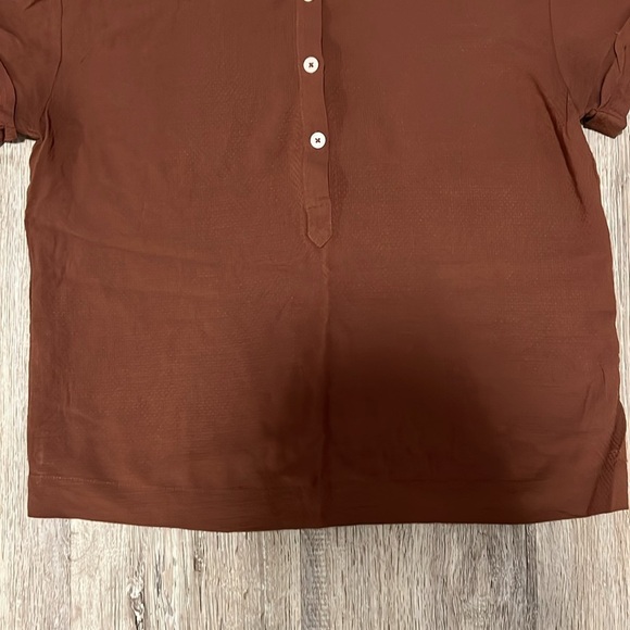 frank & oak-textured viscose button-up tee​​ - Picture 7 of 14